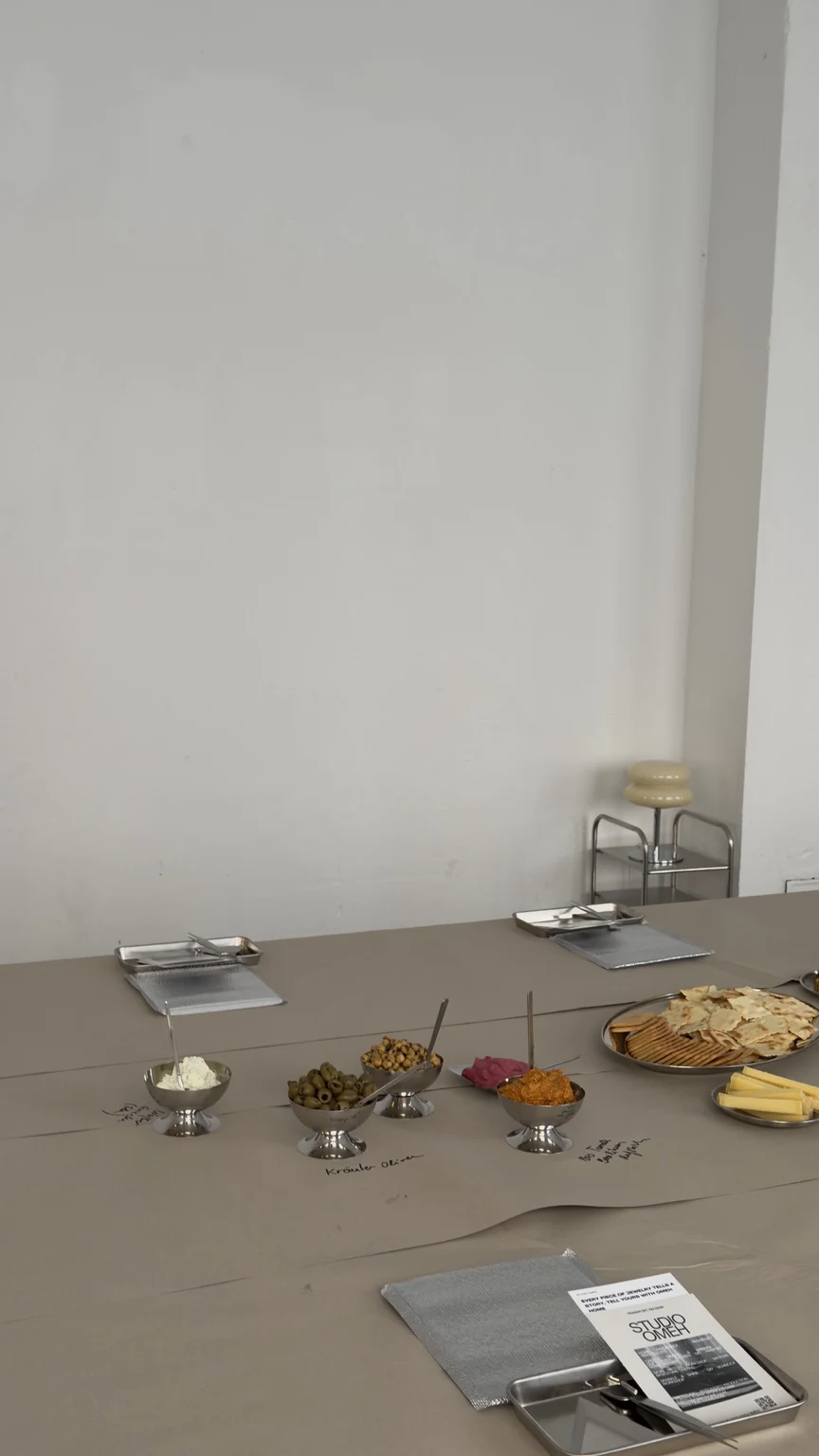 Brunch-Aufbau bei einer vergangenen OMEH Veranstaltung